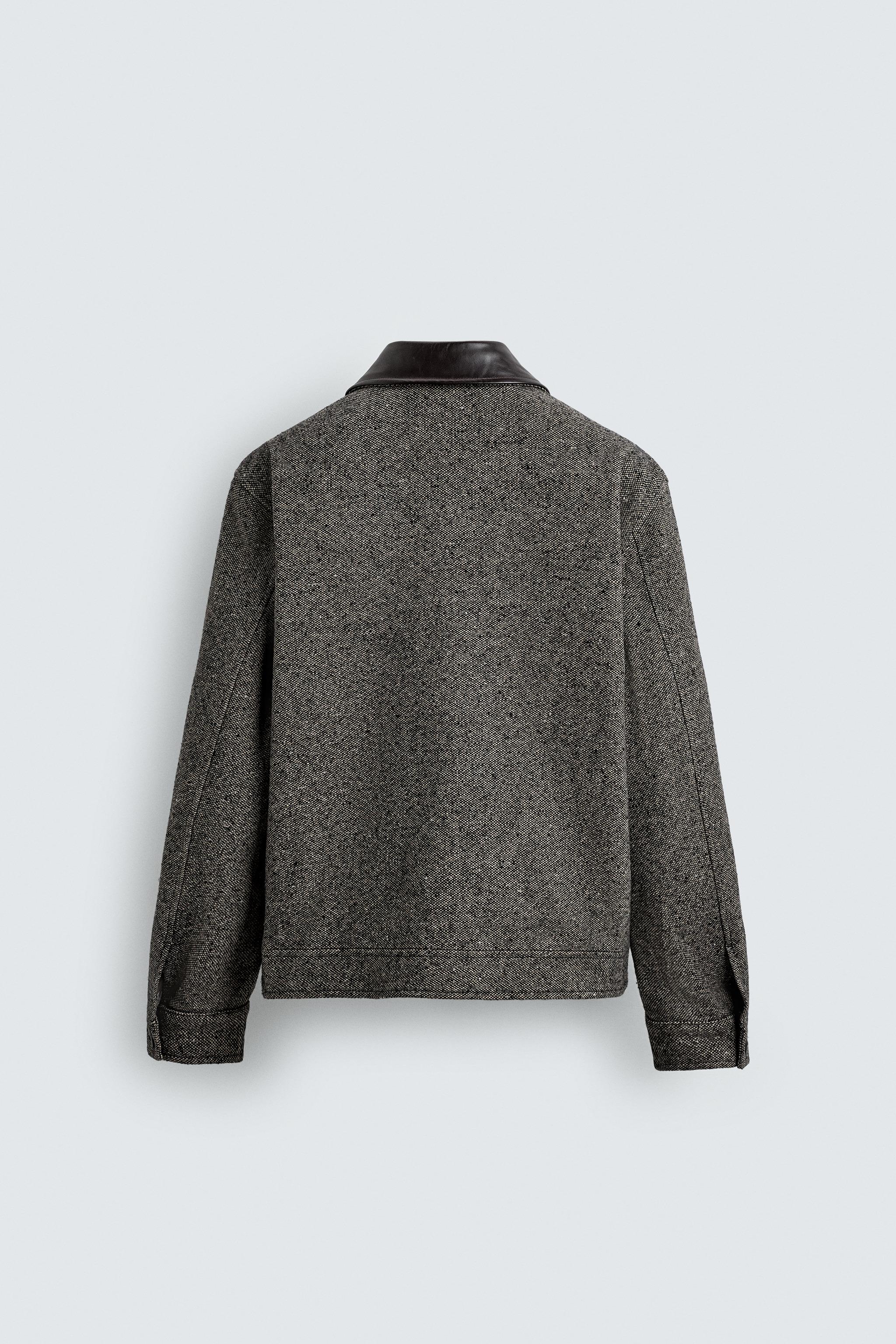 BLOUSON STRUCTURÉ BIMATIÈRE CUIR ORIGINS